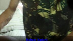 old big cock guy stretches tight milf pussy in moving motorhome