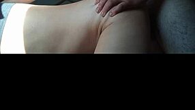 Curvy latina milf cougar bends over bed homemade pov doggystyle assplay with young stud