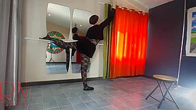 spank that ballerina ass regina noir gets punished hard by teacher