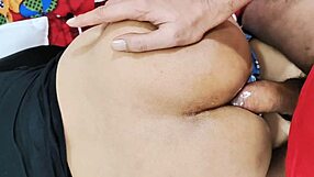 i'm loving this brutal anal pounding from my boyfriend in gy style outdoors