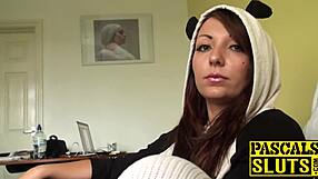 Pussy Destroyed Natural Tits Girl