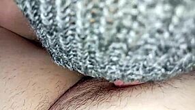 i give my neighbor top oral on her welcoming spot