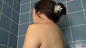 stepmom, want your first blowjob from me then swallow my cum?