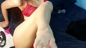 Neighbor Plays with My Tight Ass in Catgirl Outfit