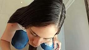 Hermosa prepago teen pov blowjob and cowgirl ride