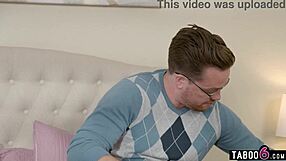 Latina milf wife catches family member pounding fleshlight with big cock doggystyle