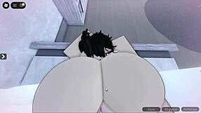 Plump friend's fat ass bent over takes monster cock doggystyle pounding wildly