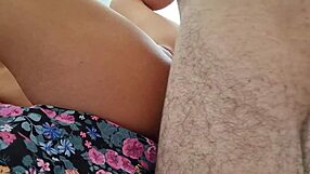 horny stepson bends me over for first rough doggy pussy fuck