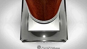 chloe amour toys pussy then takes dick deep