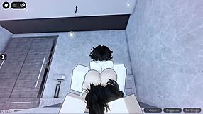 Plump friend's fat ass bent over takes monster cock doggystyle pounding wildly