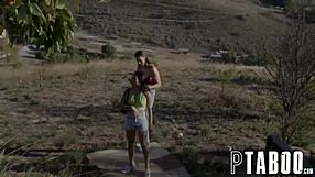 Petite stepsister tanya tours crush jimmy's big cock pov taboo