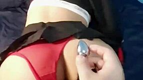 Neighbor Plays with My Tight Ass in Catgirl Outfit