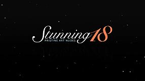 uriza x drills shaved pussy hard with huge dildo solo