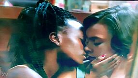 roommate lesbian play gets hairy with honey in dorm