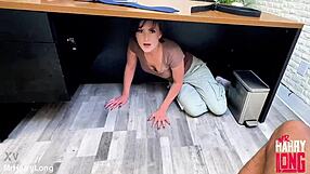 hey, check out this sexy pawg deepthroating and swallowing a huge black load... damn!