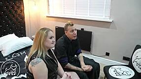 sissy, watch your femdom hotwife take that black cock