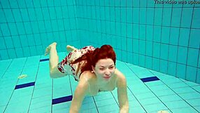 Wanna dive underwater with hot 18+ teen marketa's petite tits in bikini?