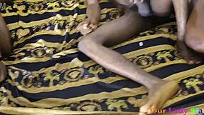 Threesome Bbc Pounds Two Fat Ebony Sellers Deep Creampie Squirting!