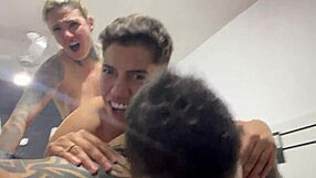 feel that deep thrust pounding my ass and pussy bareback until we cum together