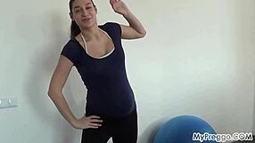 why does pregnant janetta ditch her workout for deep cock sucking?