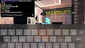 Taking that fat bbc monster stretched me wide in roblox condo game