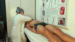 Nurse's Gaze Sparks Unforgettable Erection Tease