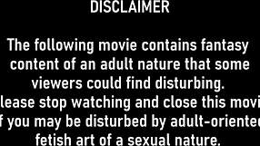 Black nurse jackie banes humiliates patient with latex gloves and handcuffs backstage