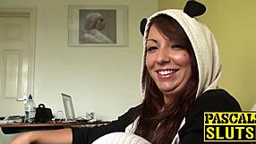 Pussy Destroyed Natural Tits Girl