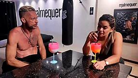 Drunk with hot stepmom convinced me to fuck her tight needy pussy and creampie inside!!