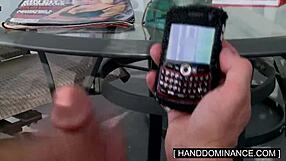 i jerked off my stepdad's huge cock with my big ass blondie style