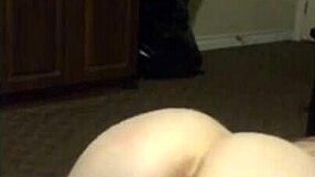 redhead's soaked flexible body fingerbangs shaved pussy to cum