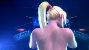 zero suit samus takes big cock slow then doggystyle pounding
