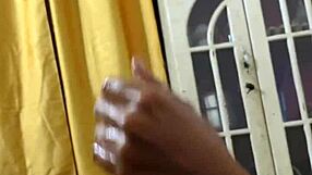 she strokes my cock with expert handjob grip