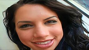 mckenzee and micah take turns slurping and riding that thick cock together