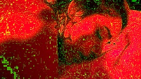 Hot tattooed alt girl chokes on big black cock before rough interracial pounding