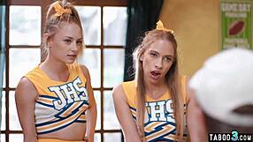 Coach rams monster cock up Khloe Kapri Kyler Quinn asses