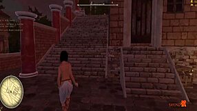 Lets Play Slaves of Rome Hermaphrodite Part 8: Hairless Italian Bdsm Shaved Pussy Anal Sex Slave Godseeker Action Unleashed.