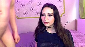 hey cutie wanna see this 18+ girl gagging on cock deepthroat rough?