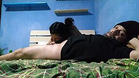 stopping a horny 18yo nympho as bluezao loves her tight pussy