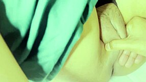 horny indian mistress quenches young servant's thirst in garage blowjob