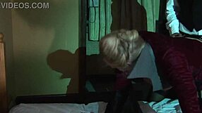 Fucking elegant milf in fishnets with deepthroat blowjob, doggystyle assfucking and cumshot facial