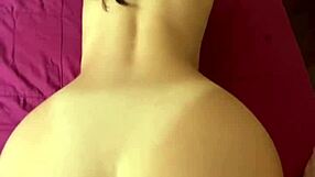 doggy hits my big ass perfect when my roommate pounds me rough from behind