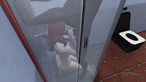 Redhead hotwife's ass wrecked by massive black cock anally