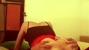 Drunk Stepmom's Short Red Dress Makes Me Rip Her Ass Open Hard