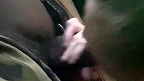Boss's Wife Swallows My Huge Cum Load After Car Blowjob