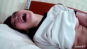 japanese teen uniform hairy pussy filled deep with older guys cum