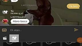 Chilena Begs For Double Cock Feast And Squirts