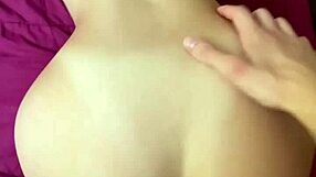 doggy hits my big ass perfect when my roommate pounds me rough from behind