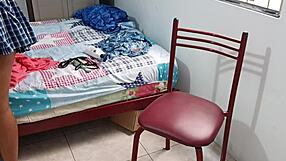 Student Latina Seduction: Dirty Uniform Video Groping for Teacher