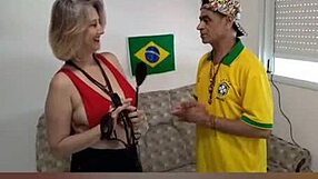 Brazilian Milf Myke's Huge Natural Tits And Big Pussy Lips Get Wild Playtime